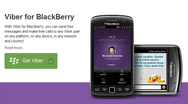 Download Viber For Blackberry Beta