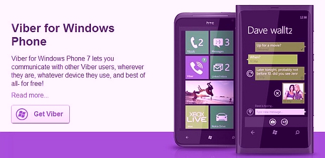 Download Viber for Nokia Lumia