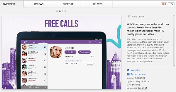 Viber Messenger App is Now on the Chrome OS