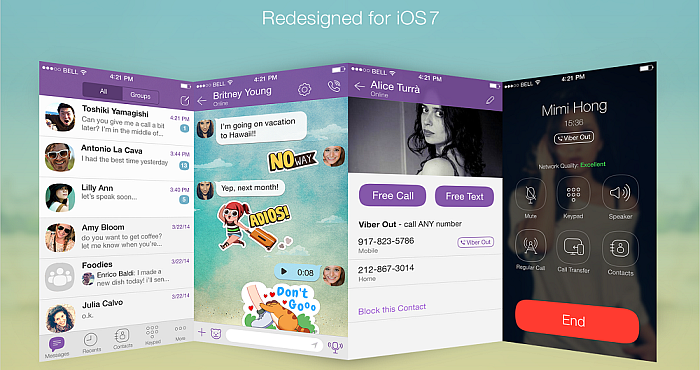 Viber Updates its Features for iOS